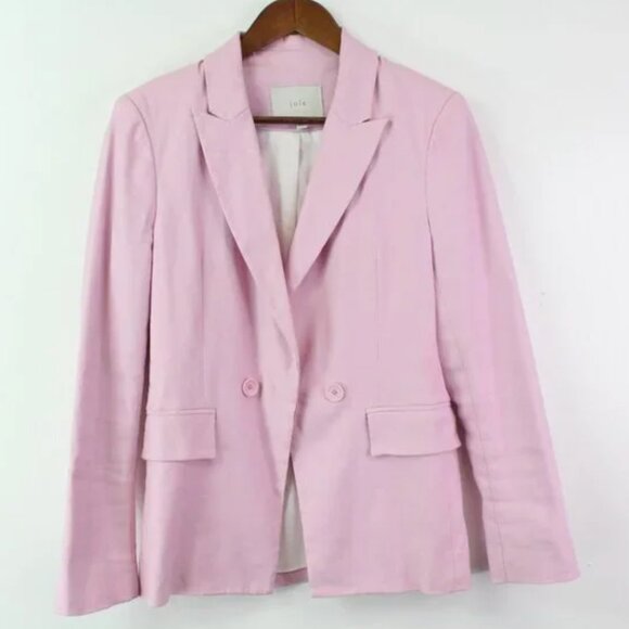 Joie Kierra B Jacket Blazer Lavender Rose Size 6 - Picture 2 of 8